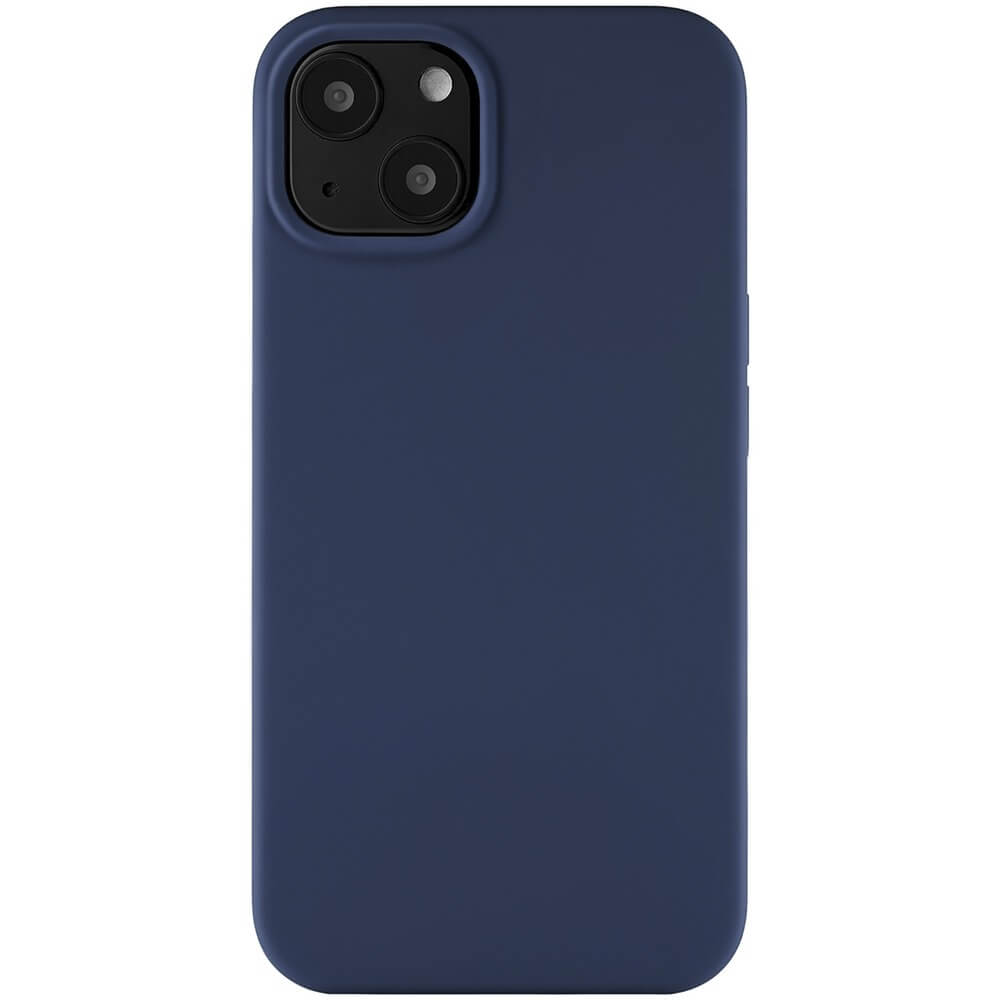 Купить Чехол uBear Touch Mag Case для iPhone 13, тёмно-синий в Краснодаре