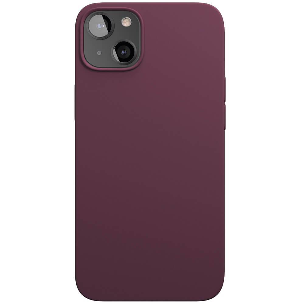 Чехол VLP Silicone Case для iPhone 13, марсала