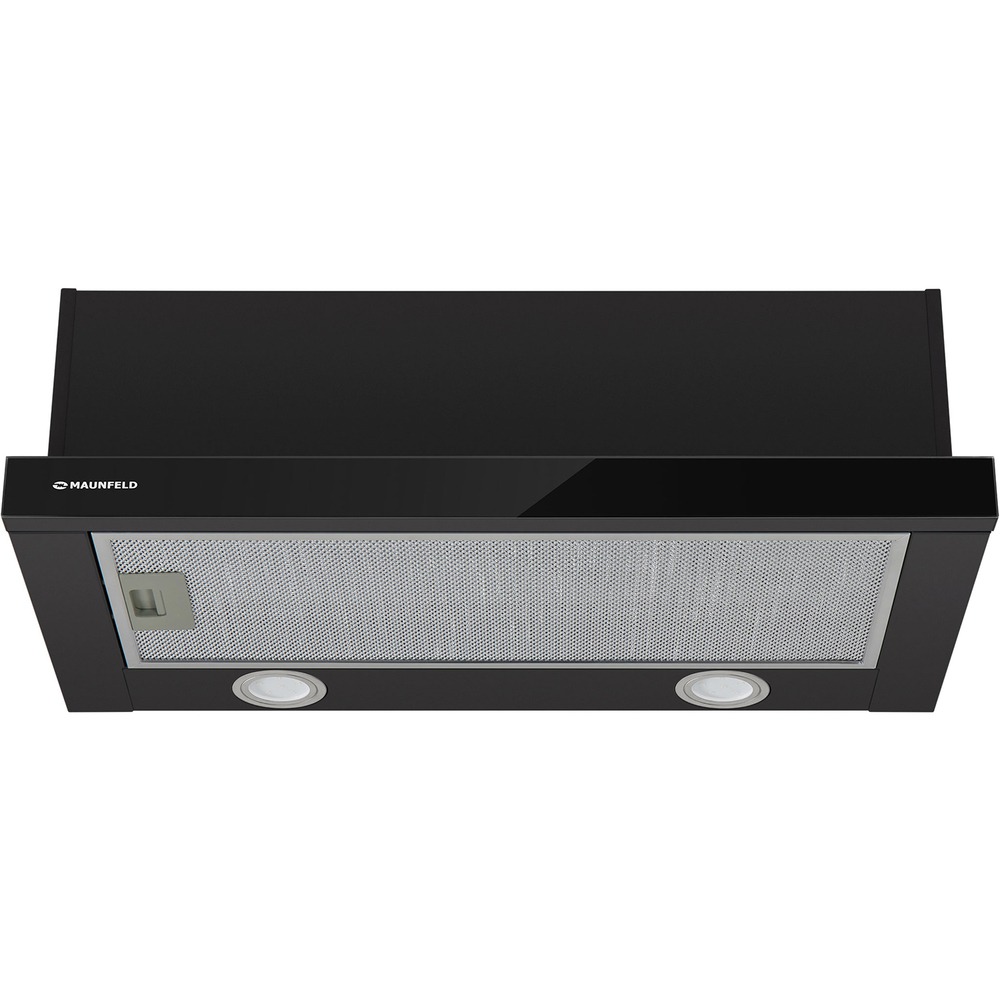 Изображение товара Встраиваемая вытяжка Maunfeld VS Light 60 Black Glass с двумя скоростями