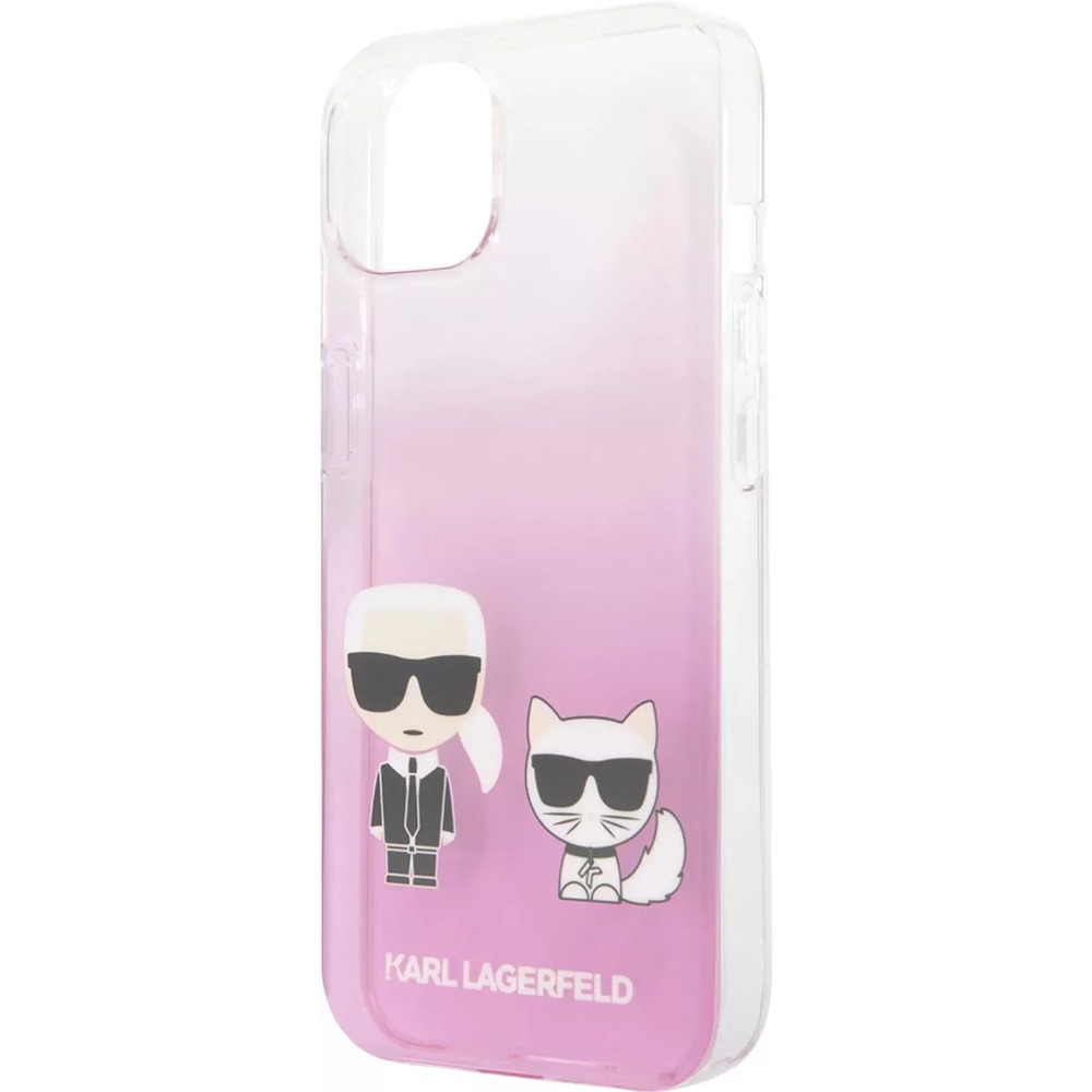 Чехол Karl Lagerfeld для iPhone 13, розовый