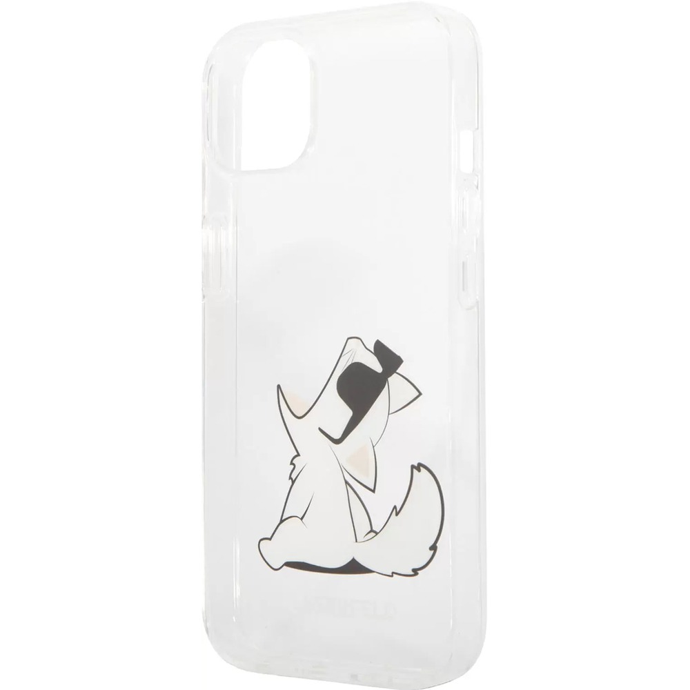 Купить Чехол Karl Lagerfeld для iPhone 13, прозрачный (KLHCP13MCFNRC) в  Брянске