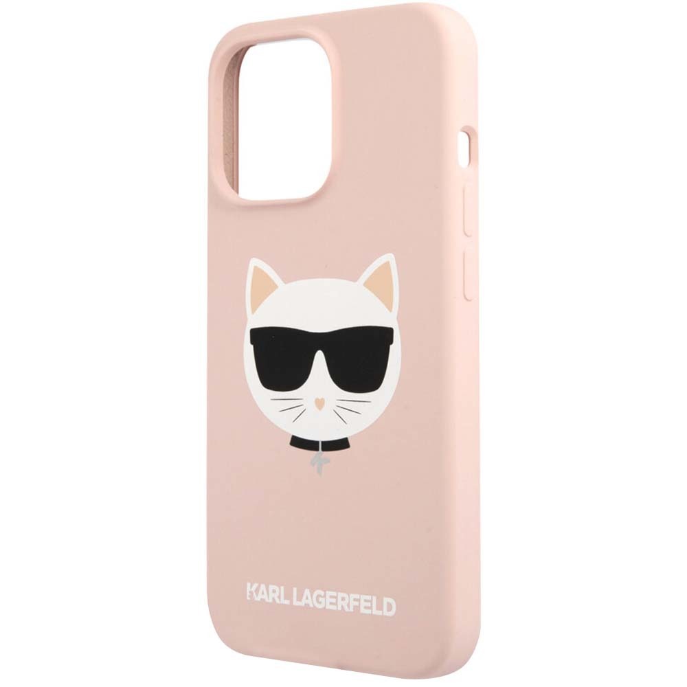 Чехол Karl Lagerfeld для iPhone 13 Pro, светло-розовый