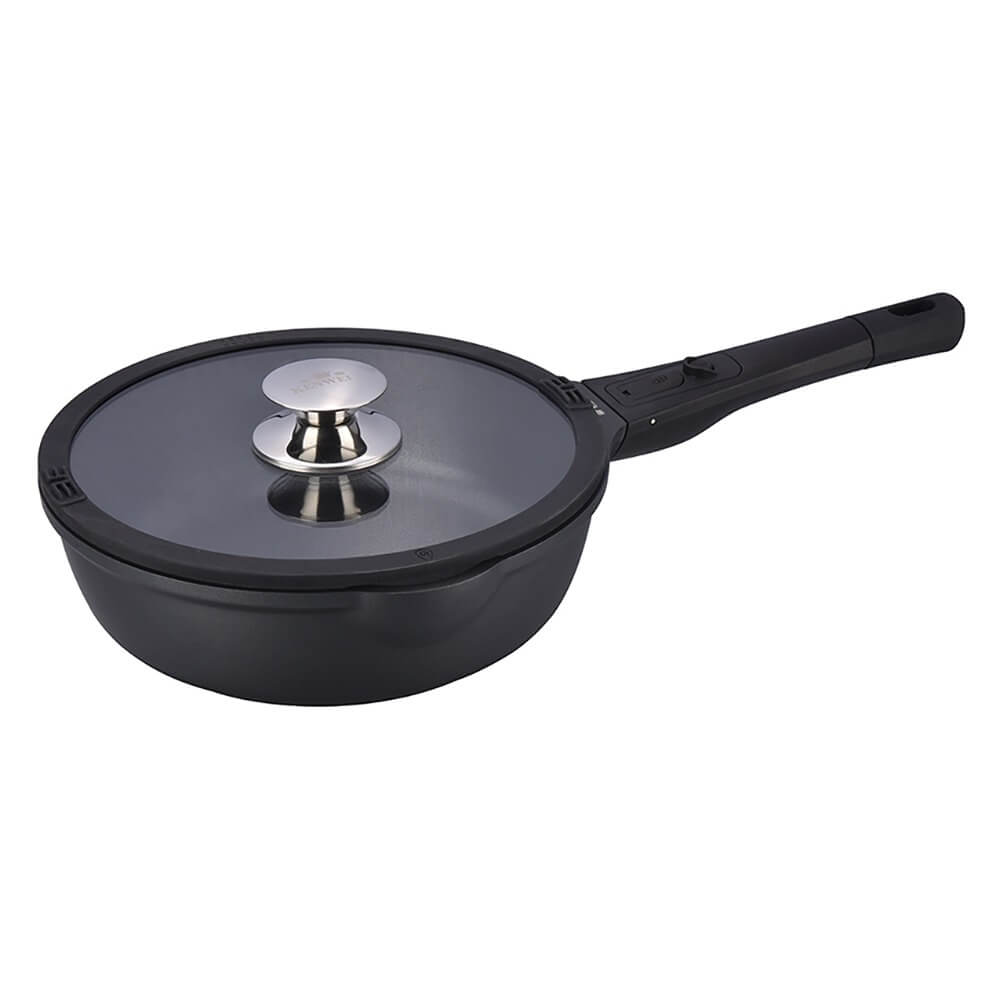 Изображение товара Классическая сковорода Kenwell DHL6024 алюминий 24 см антипригарное покрытие