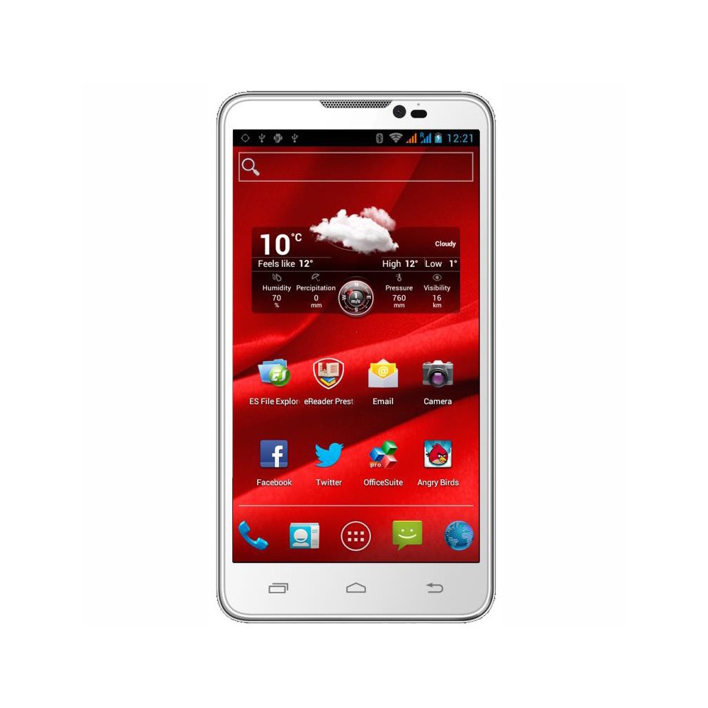 Купить Смартфон Prestigio MultiPhone 5300 DUO белый в Москве