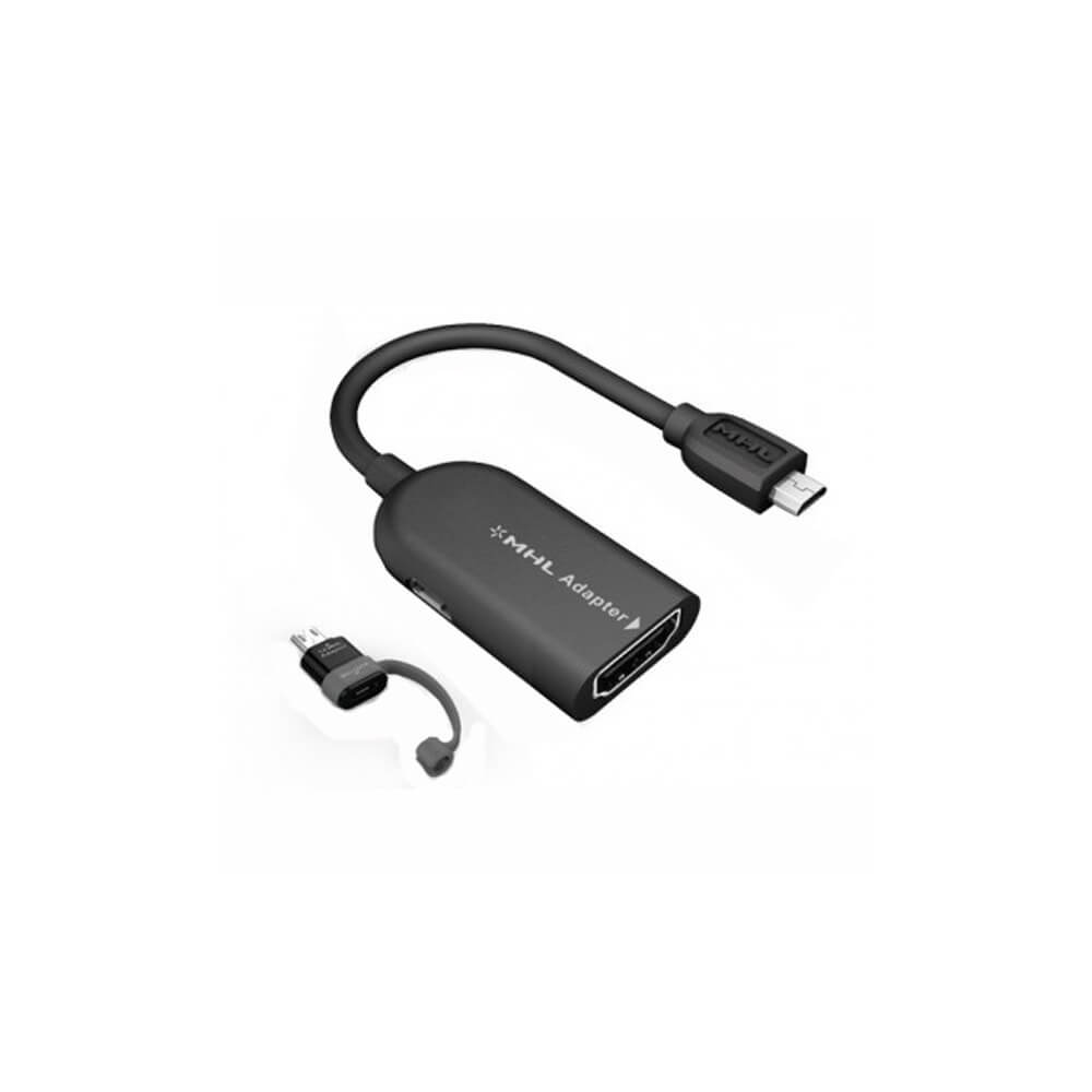 Купить Кабель Deppa MHL для смартфонов, microUSB - HDMI, 0.15м (72125) в  Омске