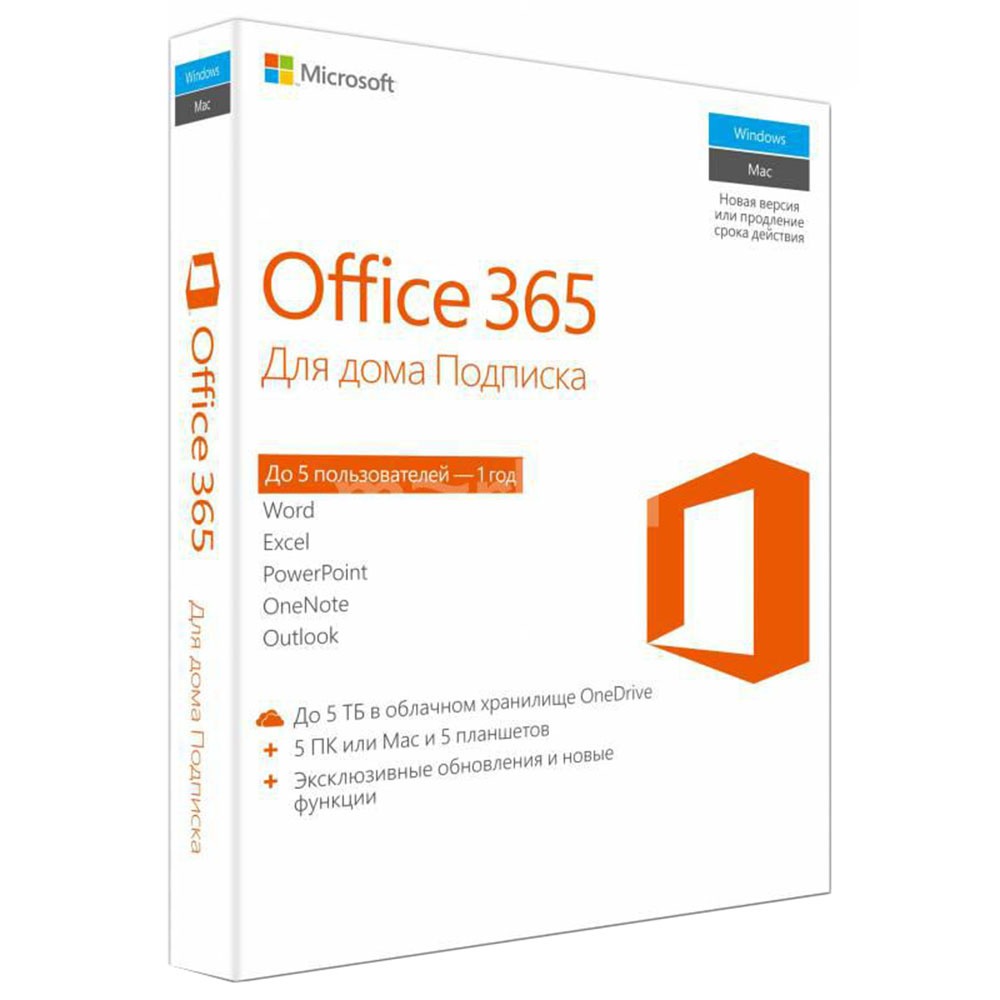 Отзывы на Программное обеспечение Microsoft Office 365 Home Premium 32/64  RU, 1 год, без диска | Москва