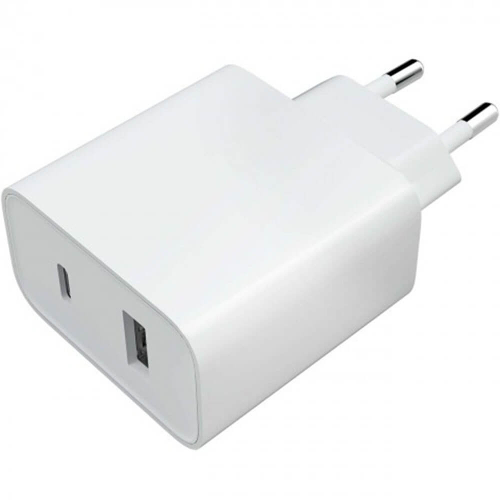 Купить Зарядное устройство Xiaomi Mi Wall Charger Type-A-Type-C, белый в  Новомосковске