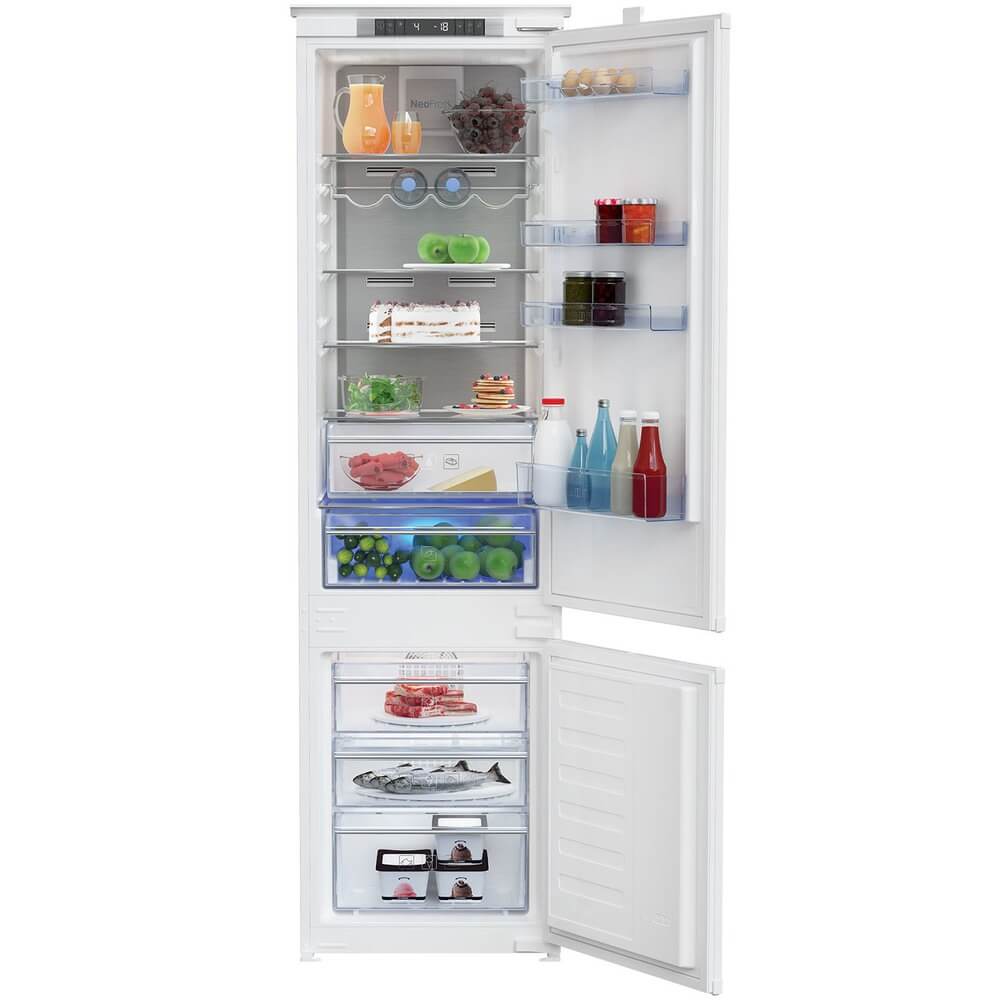 Изображение товара Встраиваемый холодильник Beko BCNA306E2S с No Frost и сенсорным дисплеем