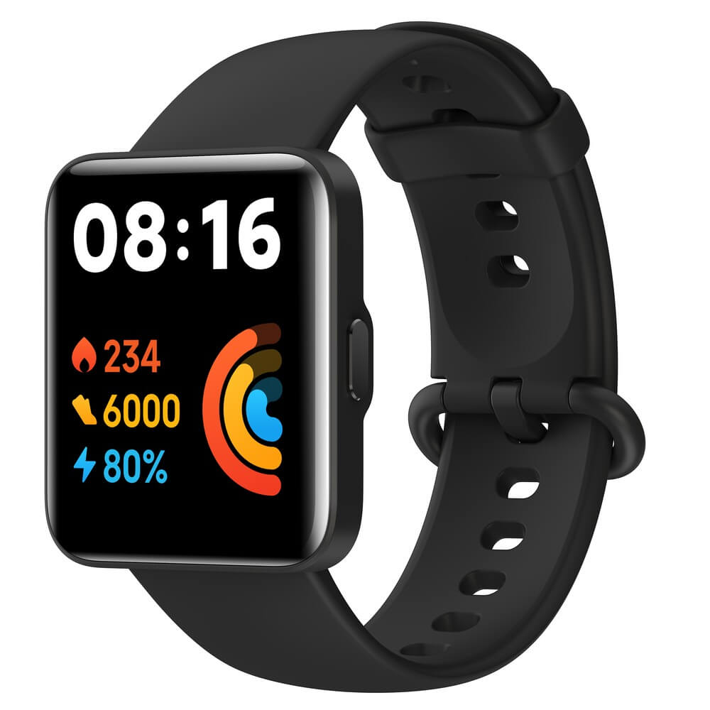 xiaomi mi watch lite black smartwatch