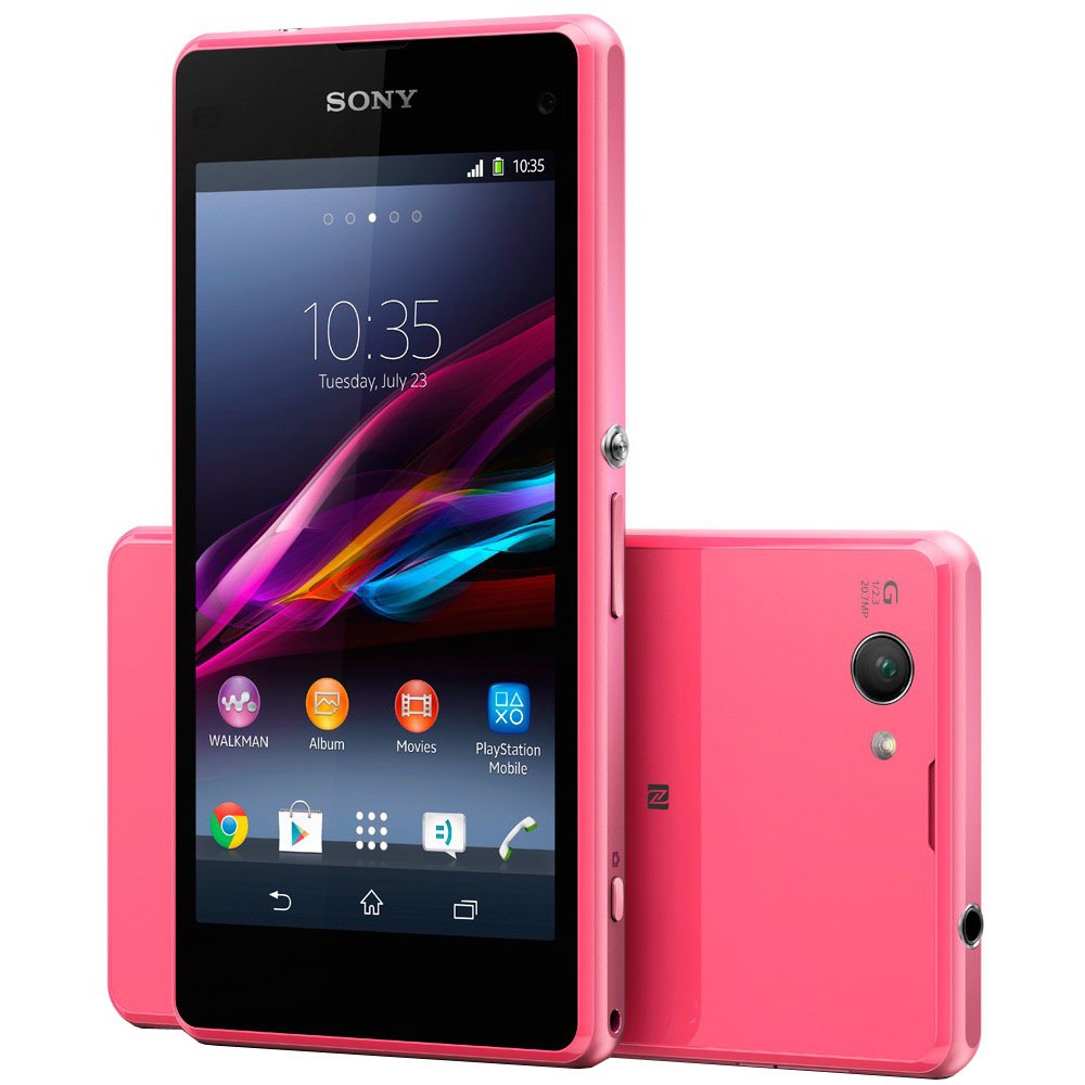 Купить Смартфон Sony Xperia Z1 Compact розовый (D5503Pink) в Москве