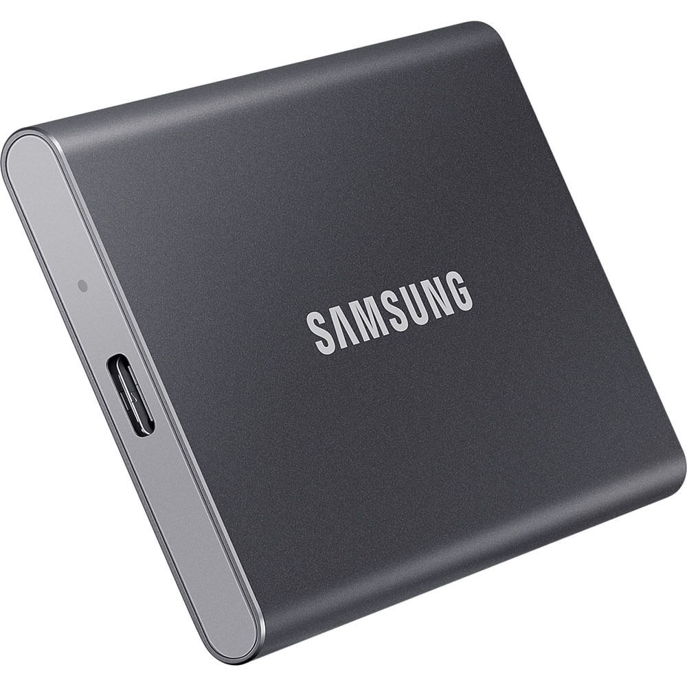 Внешний жесткий диск Samsung T7 1TB серый (MU-PC1T0T/WW)