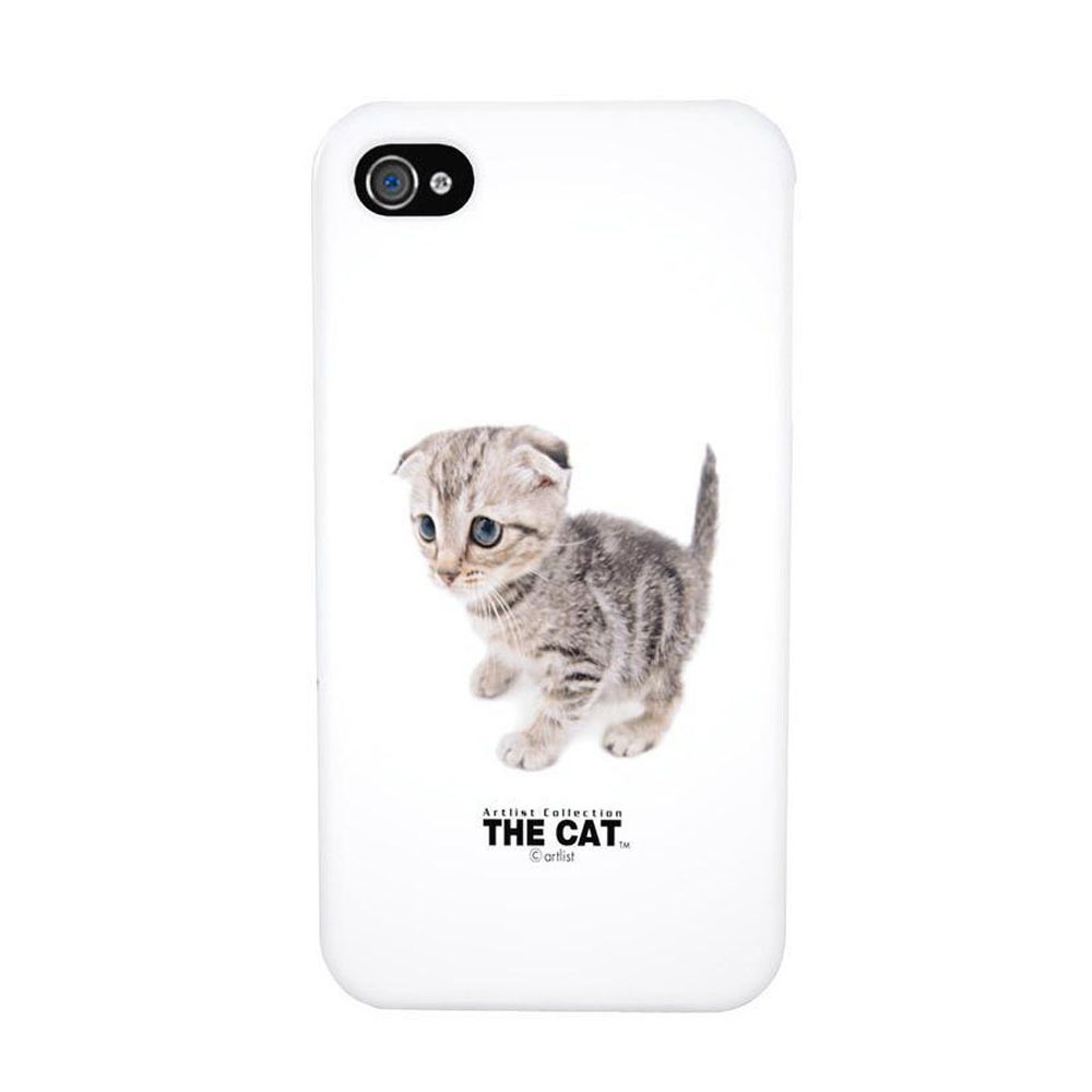 Купить Чехол Qual для Phone 4/4S The Cat Scottish Fold (QL0102SF) в Москве