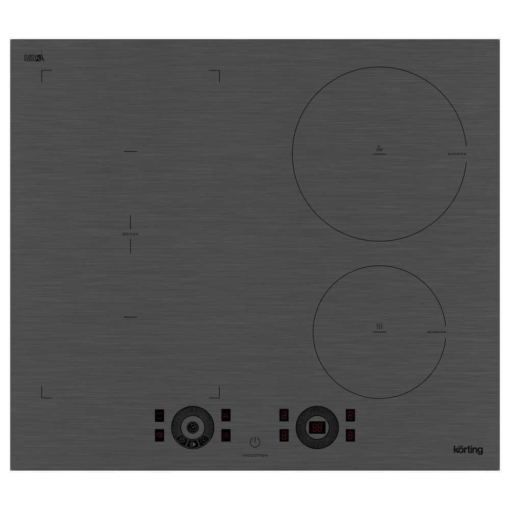 Изображение товара Встроенная индукционная варочная поверхность Korting HIB 64870 BS 4 конфорки