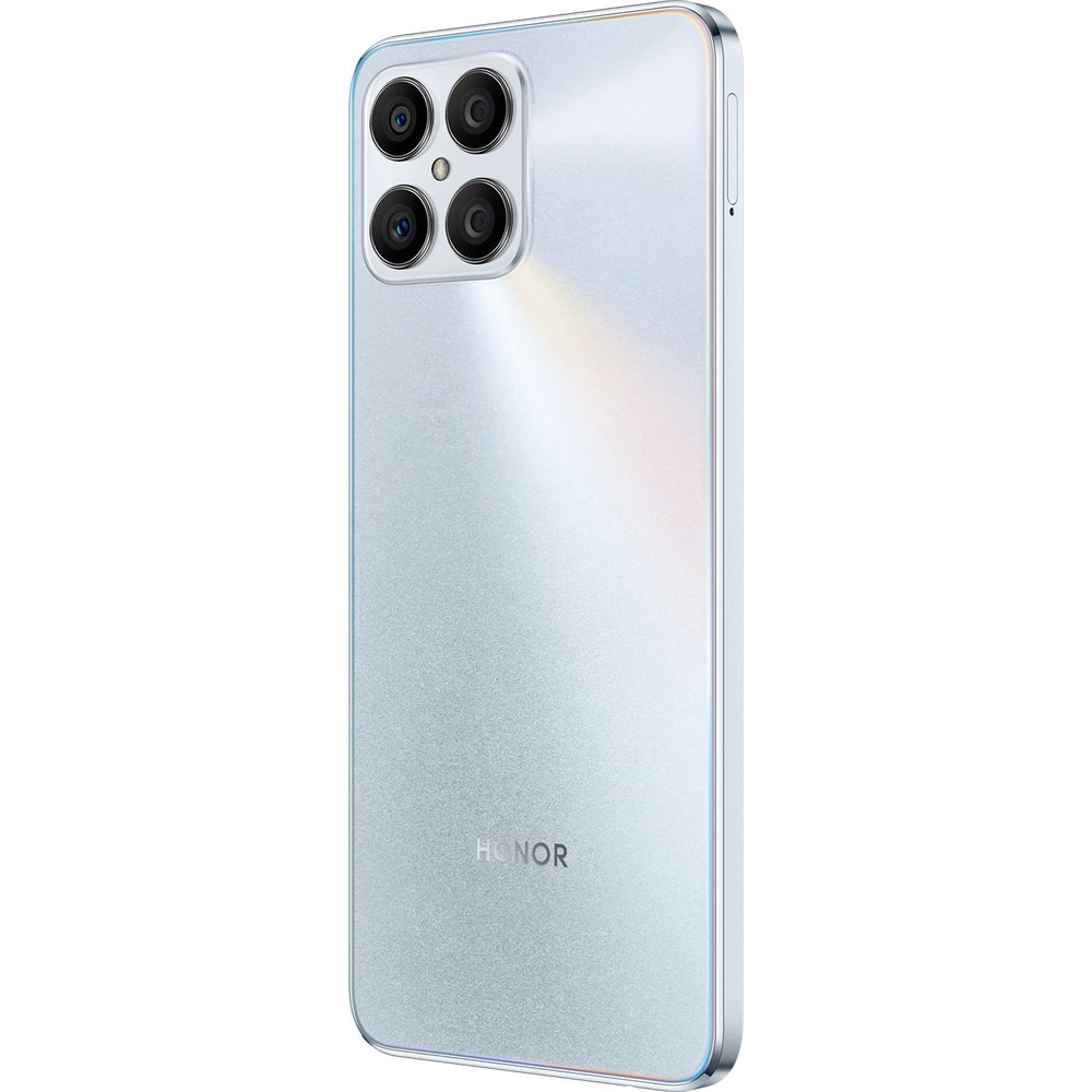 Купить Смартфон Honor X8 128 ГБ серебристый титан в Москве