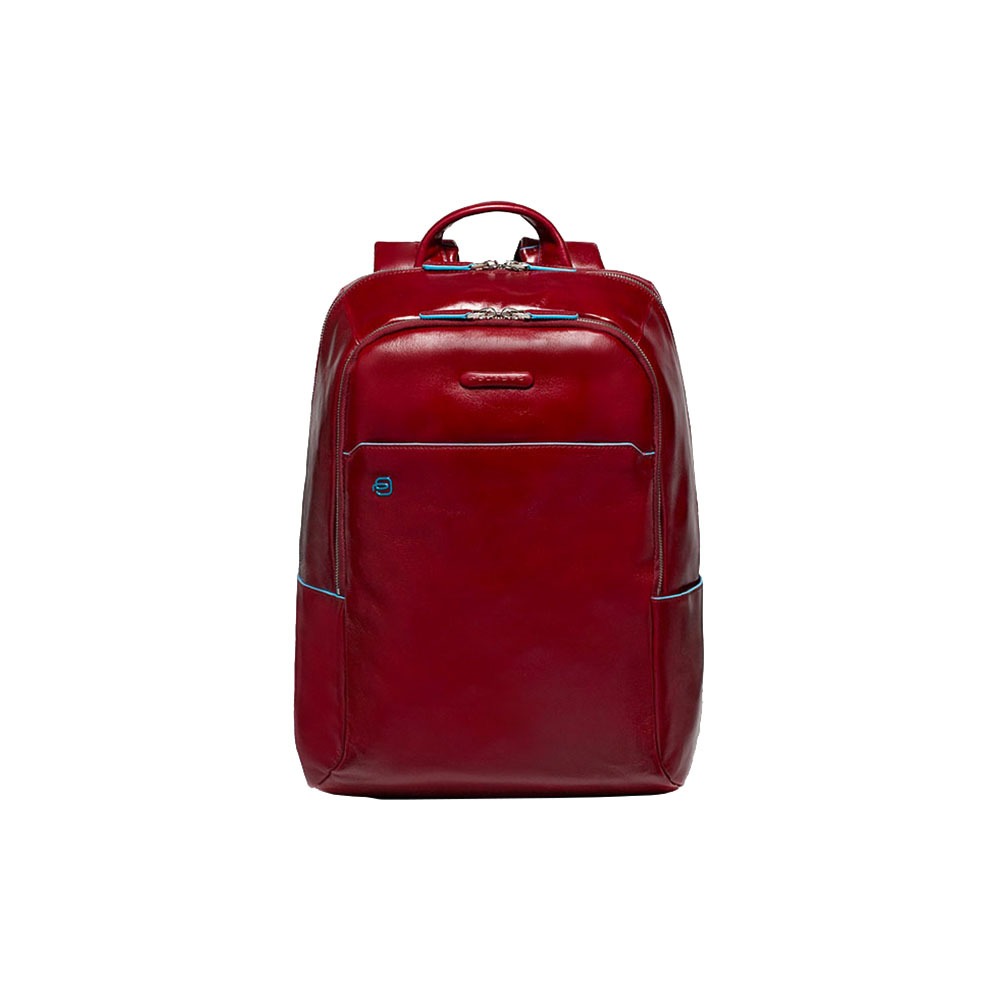 Изображение товара Рюкзак Piquadro Blue Square CA3214B2/R красный натуральная кожа для ноутбука 13 дюймов