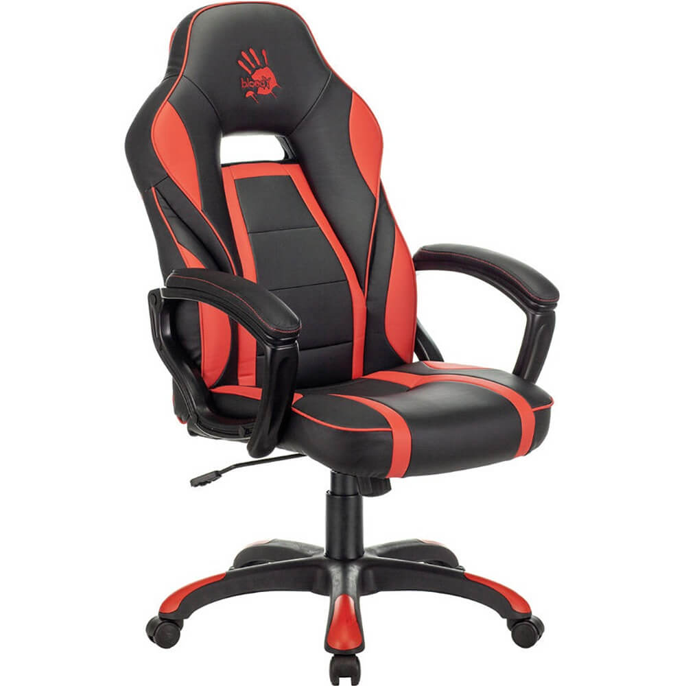 Изображение товара Компьютерное игровое кресло A4Tech Bloody GC-350 Back/Red с регулируемым механизмом и подголовником