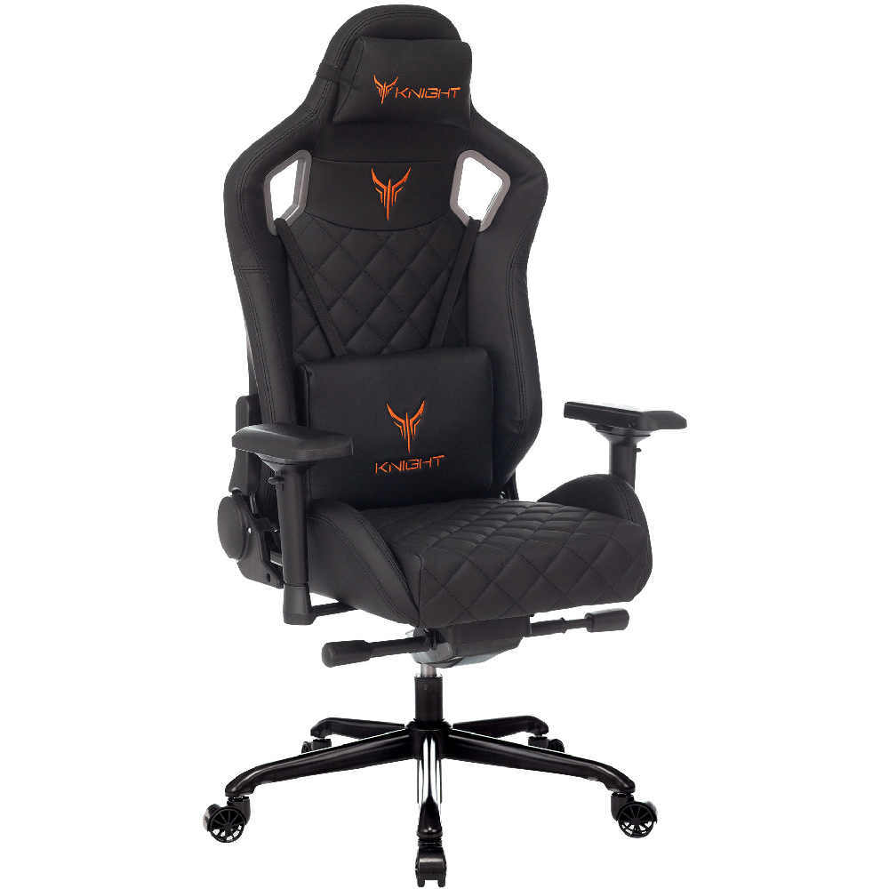 Изображение товара Компьютерное кресло Knight TITAN Black для комфортных игровых сессий