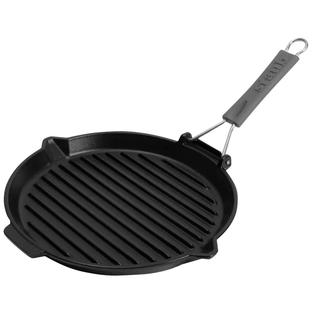 Изображение товара Сковорода Staub 1202023, 27 см, чугунная, гриль