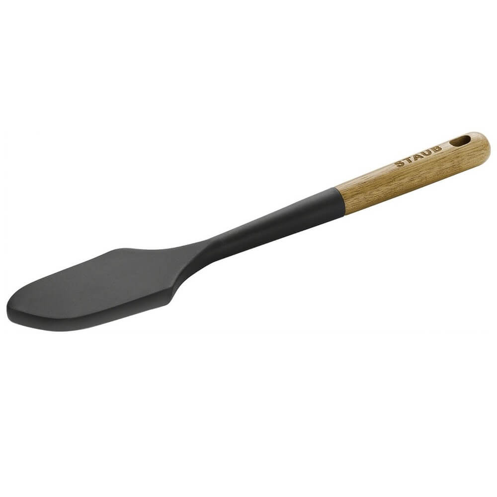 Изображение товара Кухонная лопатка Staub 40503-106 для готовки и замешивания, силикон, дерево