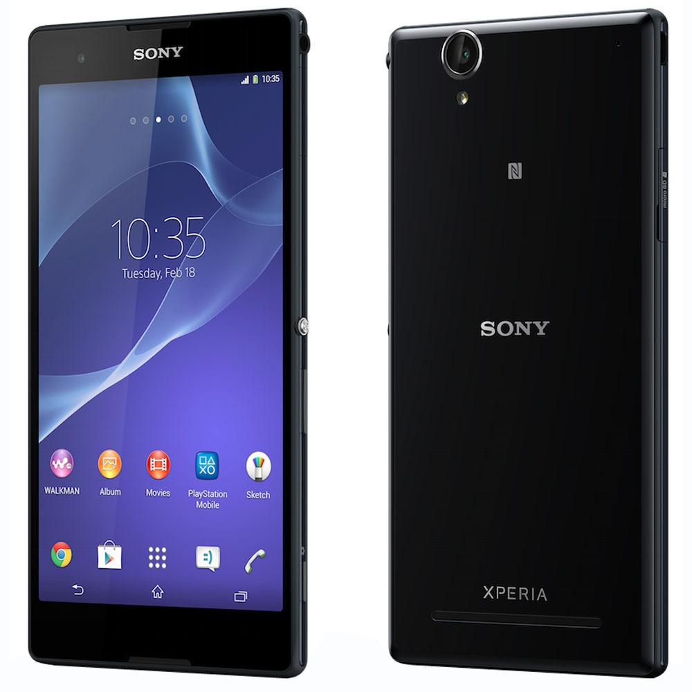 Купить Смартфон Sony Xperia T2 Ultra dual D5322BLK черный в Ростове-на-Дону