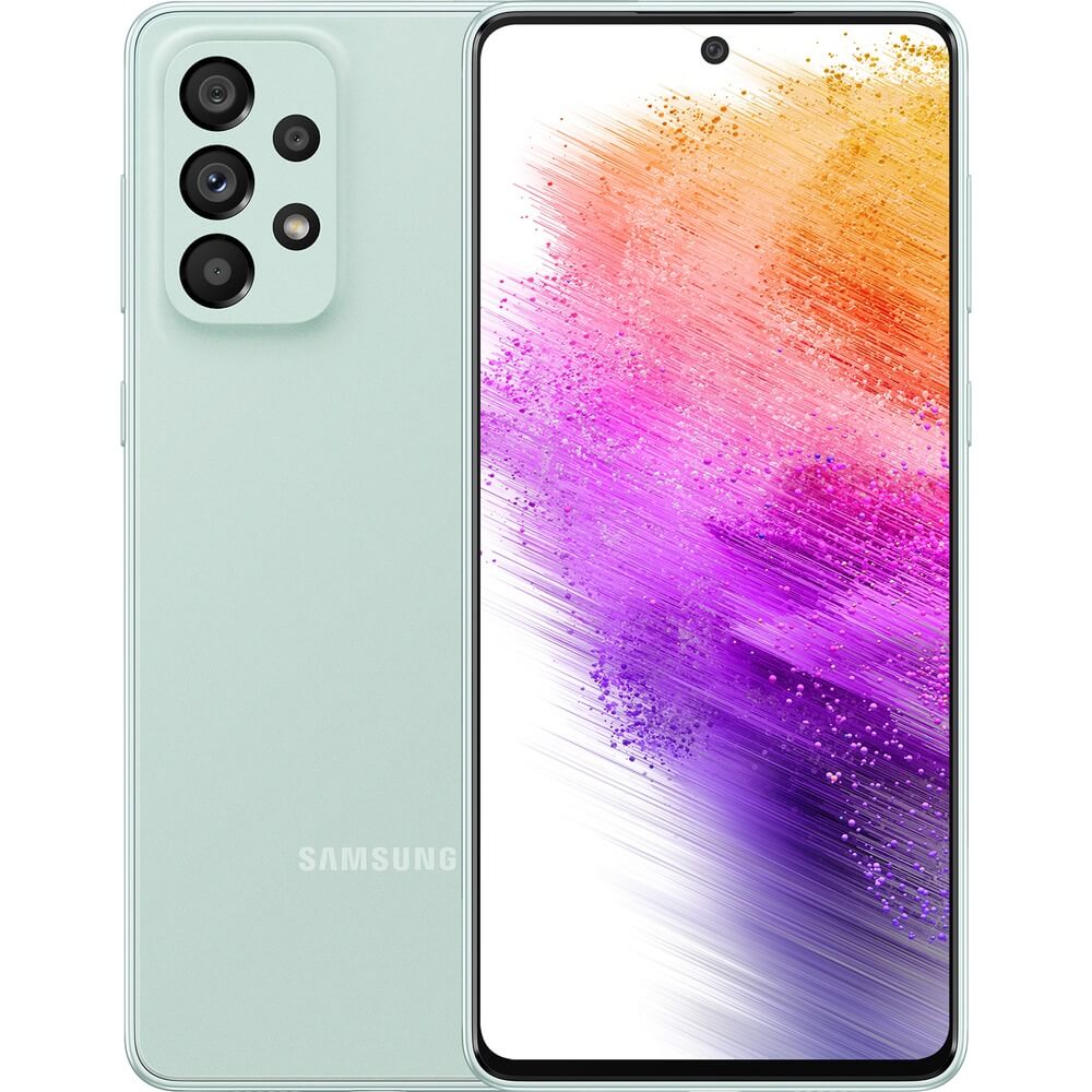 Смартфон Samsung Galaxy A73 5G 256 ГБ мятный