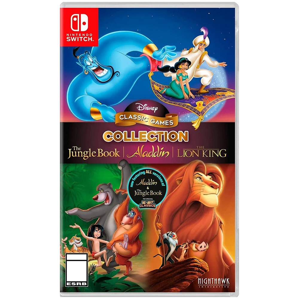 Отзывы на Disney Classic Games: Collection - The Jungle Book + Aladdin +  The Lion King Switch, английская версия | Брянск