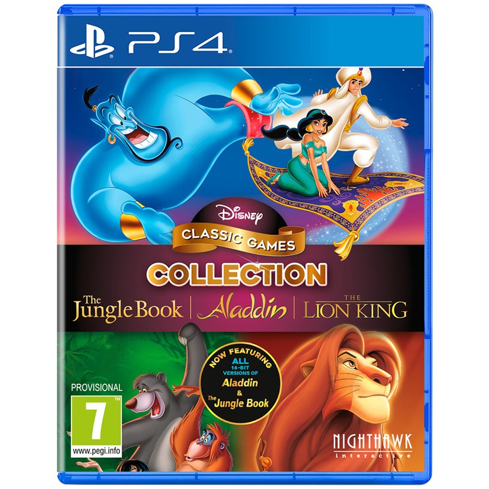 Отзывы на Disney Classic Games: Collection - The Jungle Book + Aladdin +  The Lion King PS4, английская версия | Москва