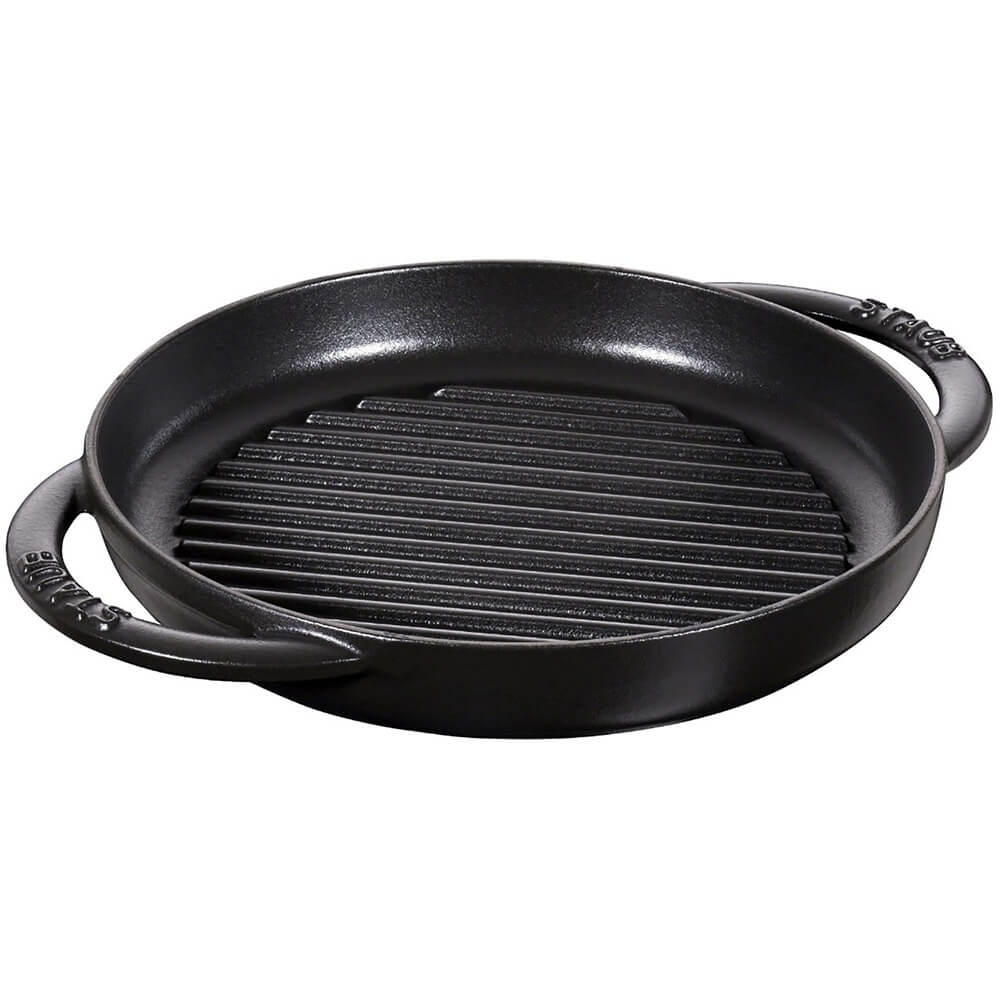 Изображение товара Сковорода Staub 12012223 для индукционных плит 22 см гриль чугун