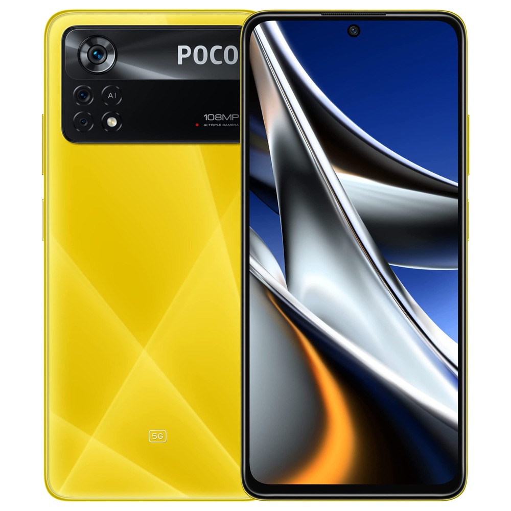 Купить Смартфон POCO X4 Pro 5G 6+128 ГБ жёлтый в Тюмени