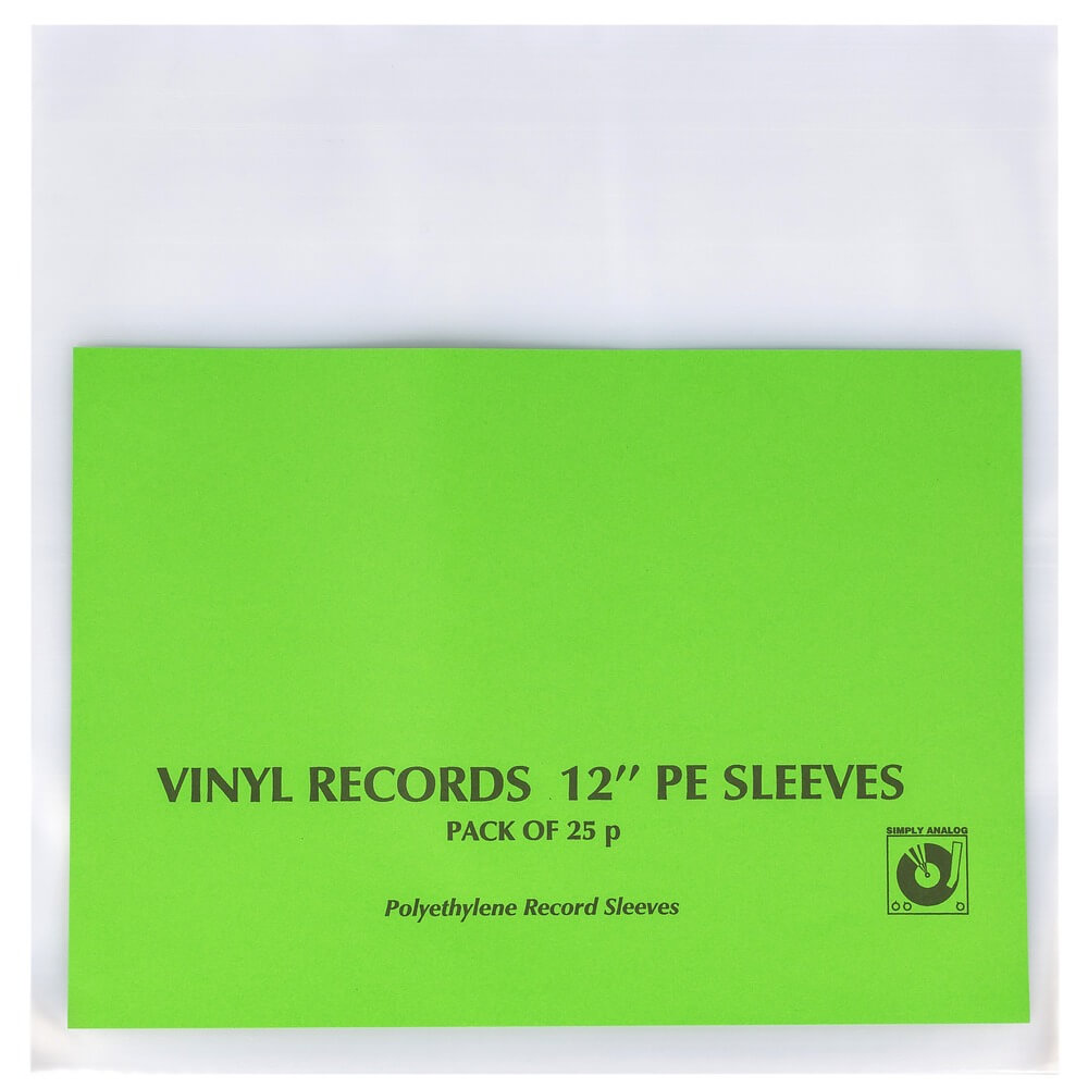 Изображение товара Комплект прозрачных конвертов для виниловых пластинок 12" 25 штук