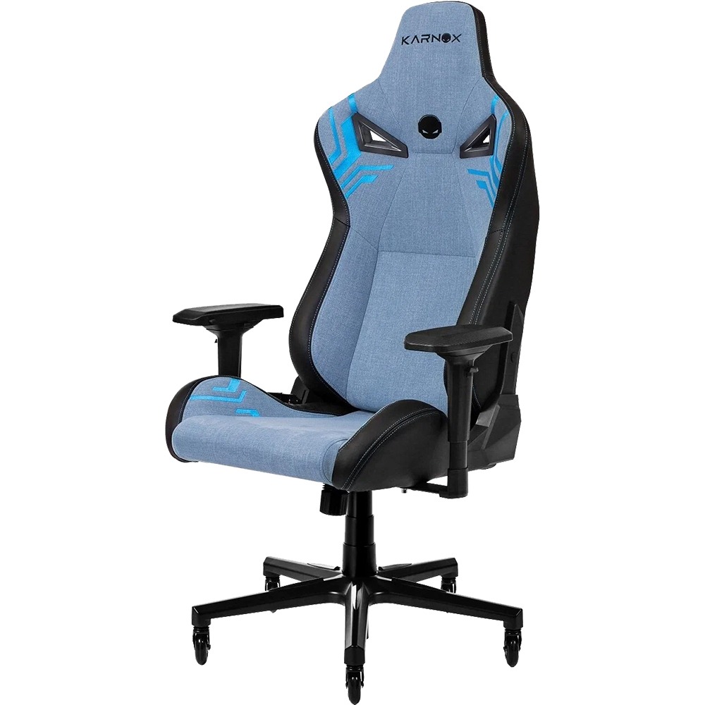 Изображение товара Компьютерное кресло Karnox Legend TR Fabric голубое-серое для геймеров и работы