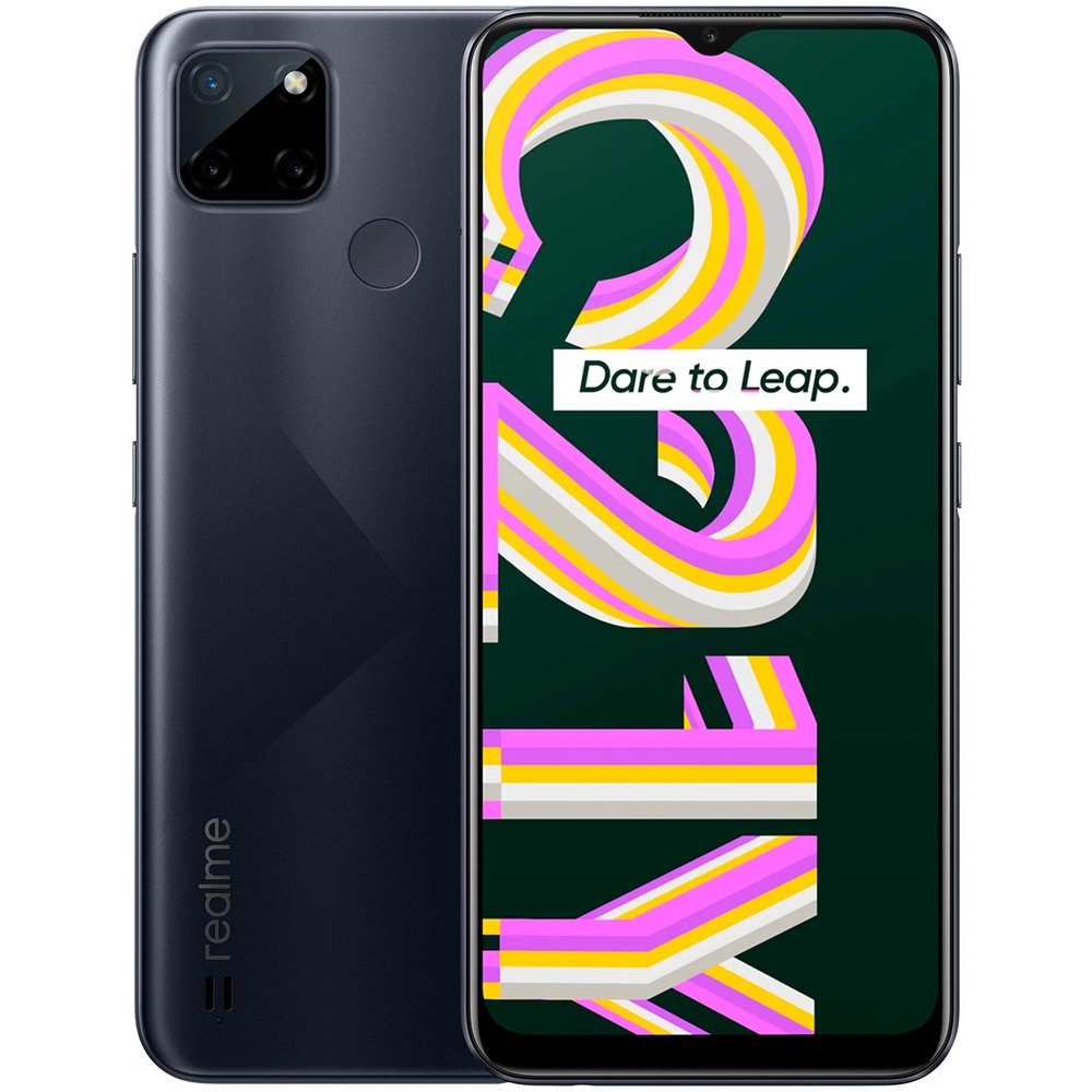 Смартфон Realme C21-Y 3+32 ГБ чёрный