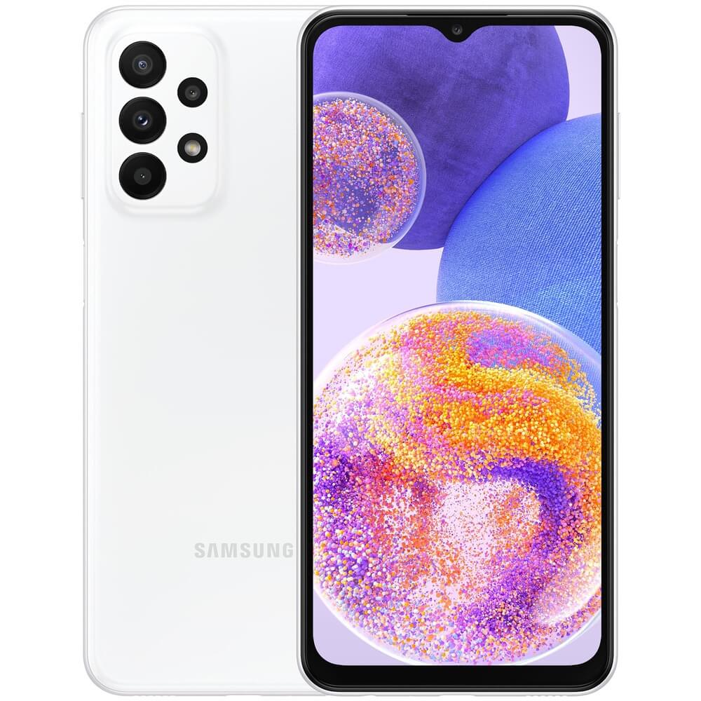 Смартфон Samsung Galaxy A23 128 ГБ белый