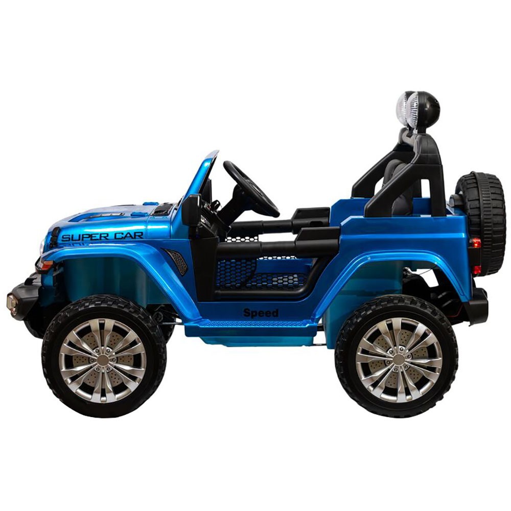 Купить Детский электромобиль Toyland Jeep Rubicon YEP5016 синий в Москве