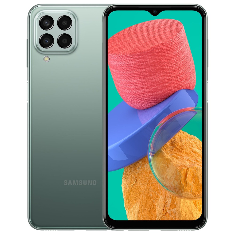 Купить Смартфон Samsung Galaxy M33 8+128 ГБ зелёный в Обнинске