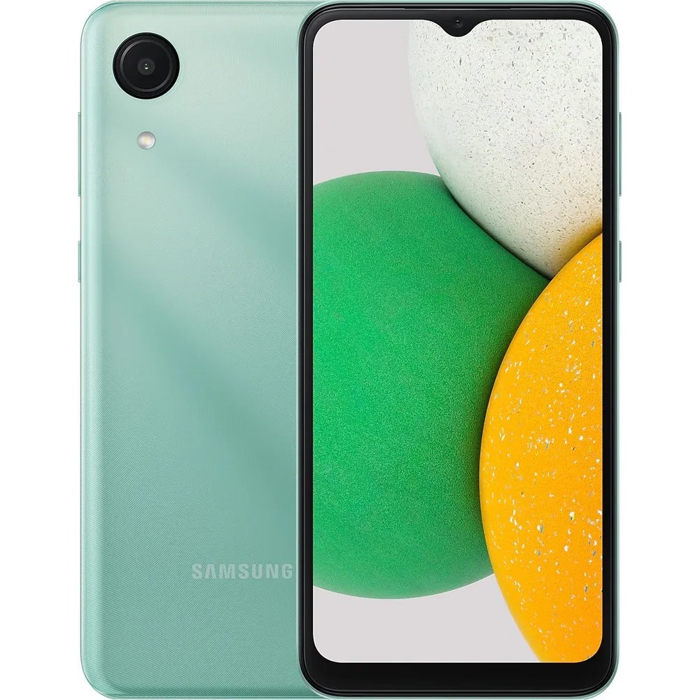 Купить Смартфон Samsung Galaxy A03 Core 32 ГБ светло-зелёный в Брянске