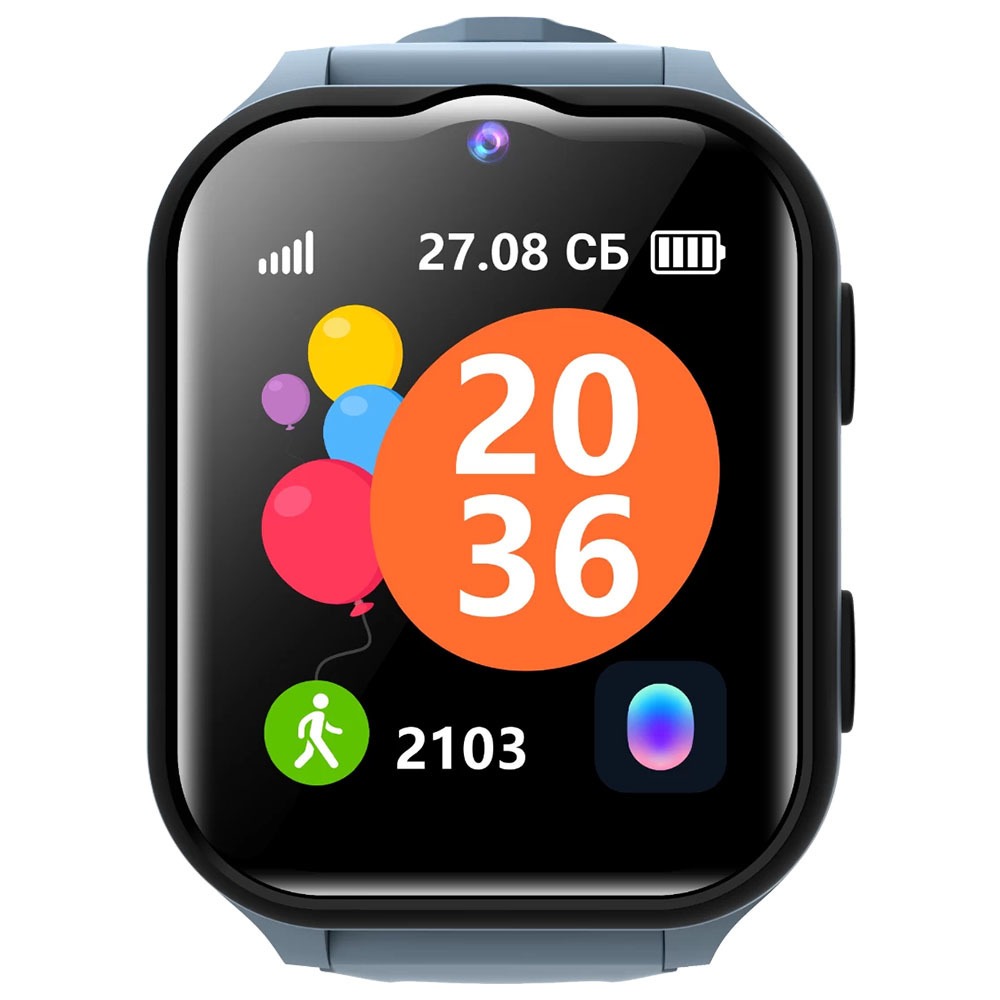 Купить Детские смарт-часы GEOZON Superstar gray-blue (G-W24BLUG) в Москве