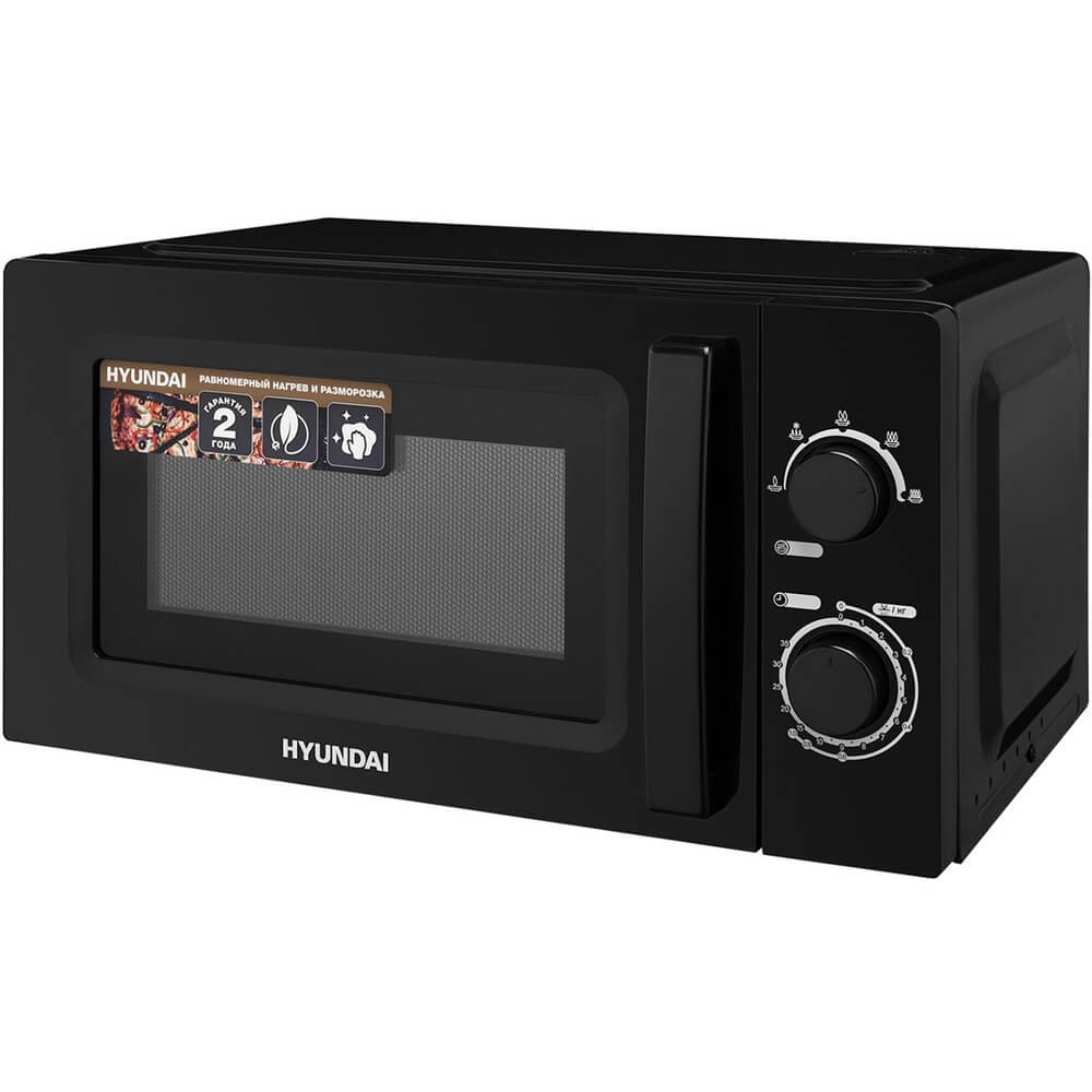 Изображение товара Микроволновая печь Hyundai HYM-M2008 с мощностью 700 Вт и таймером