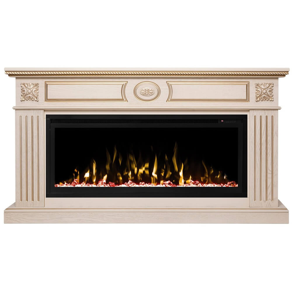 Изображение товара Электрокамин RealFlame Siena 42 WT с очагом Saphir-S 42 напольный