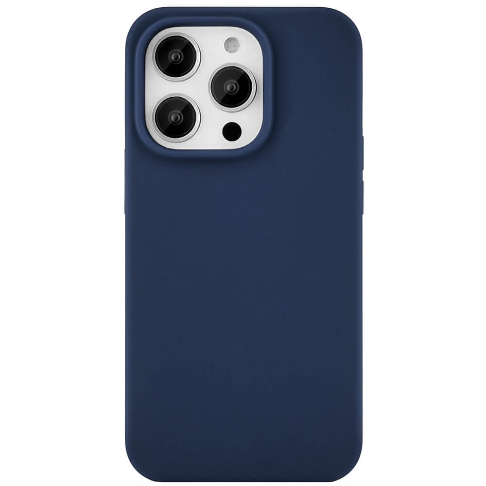 Купить Чехол uBear Touch Mag Case для iPhone 14 Pro, тёмно-синий в Калуге