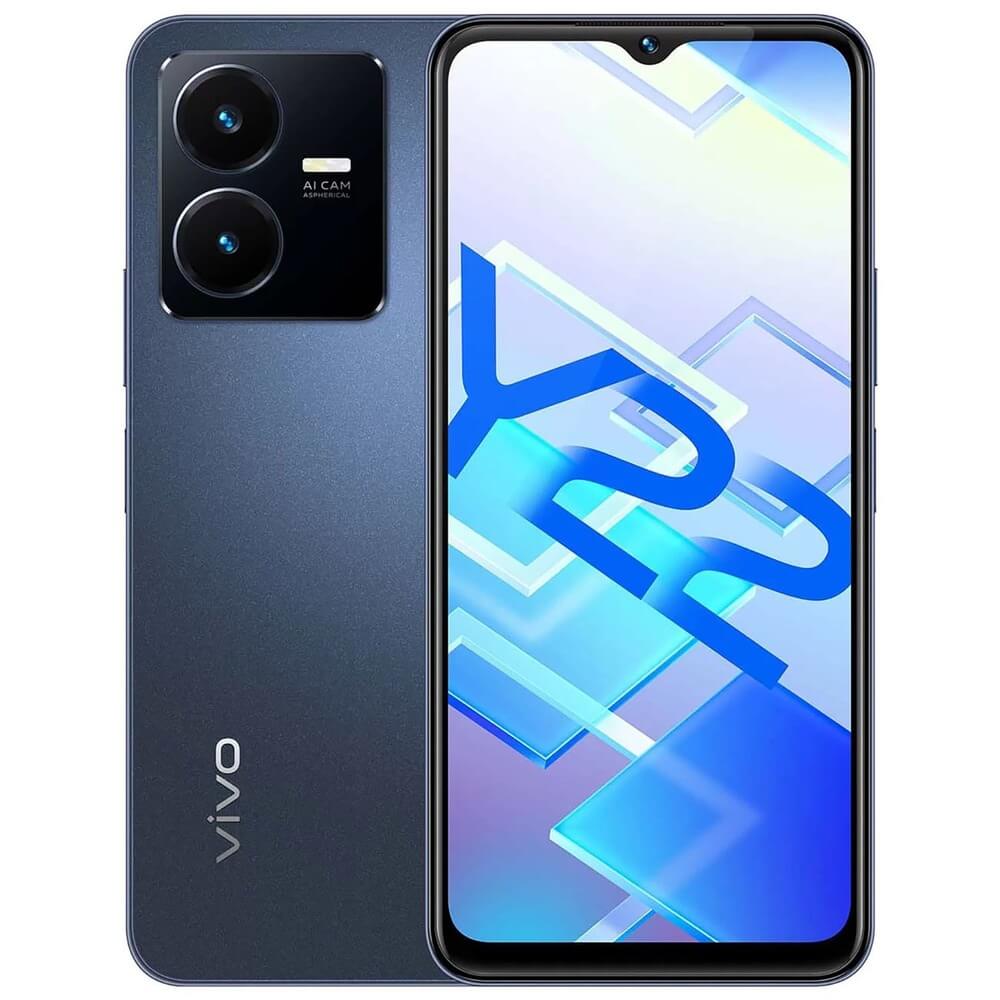 Смартфон vivo Y22 64 ГБ синий космос