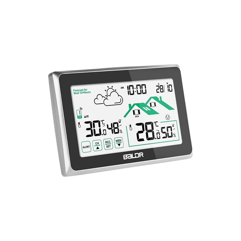 Изображение товара Метеостанция Baldr B0340ST2H2R-V8 Black для температуры и влажности