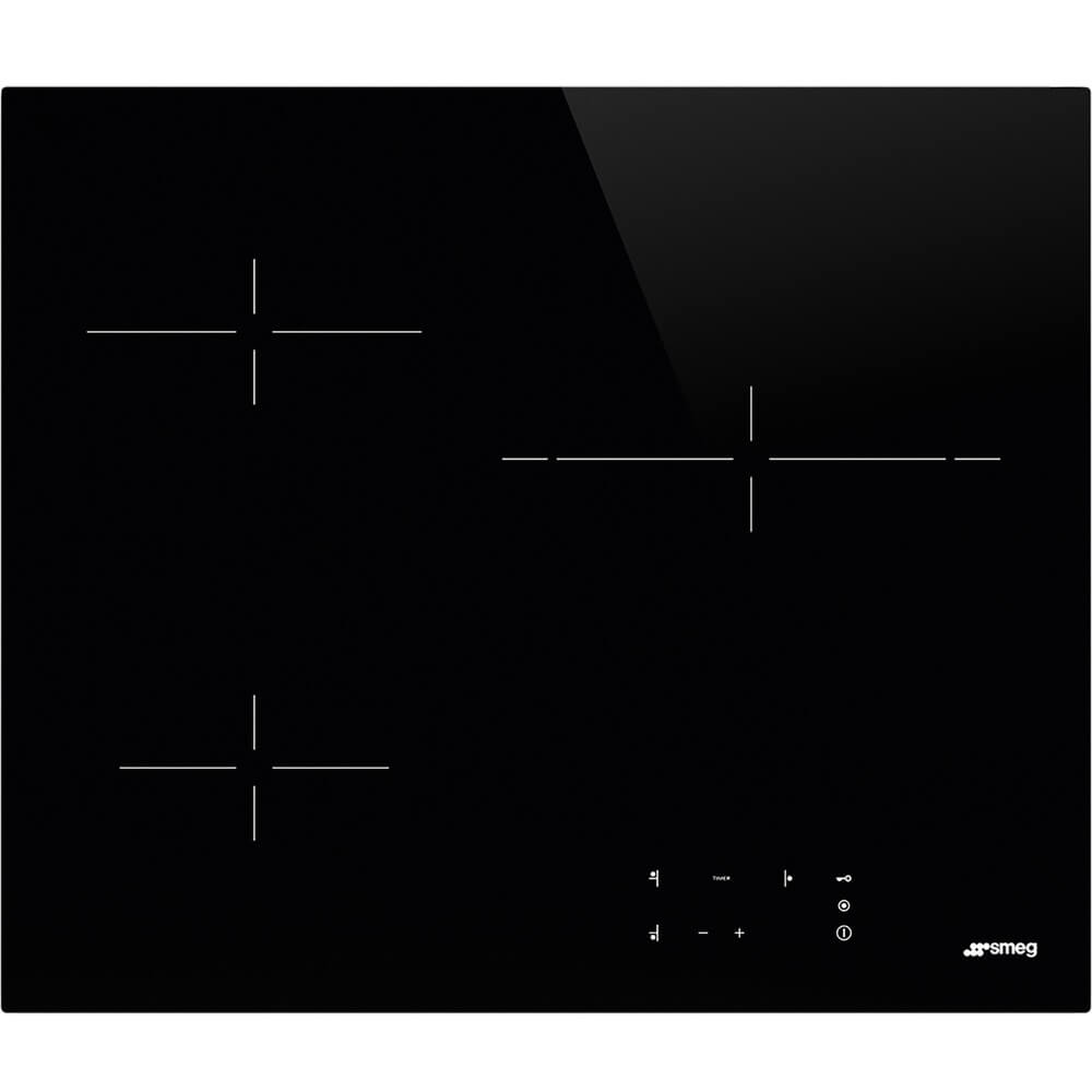 Изображение товара Варочная поверхность электрическая Smeg SE263TD1 стеклокерамика 60 см