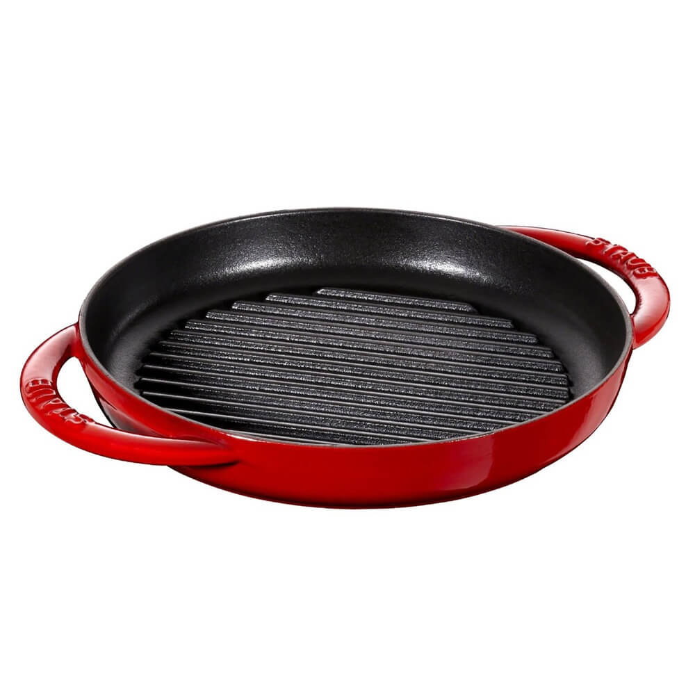 Изображение товара Сковорода Staub 12012206 гриль 22 см чугун эмаль для духовки и индукции