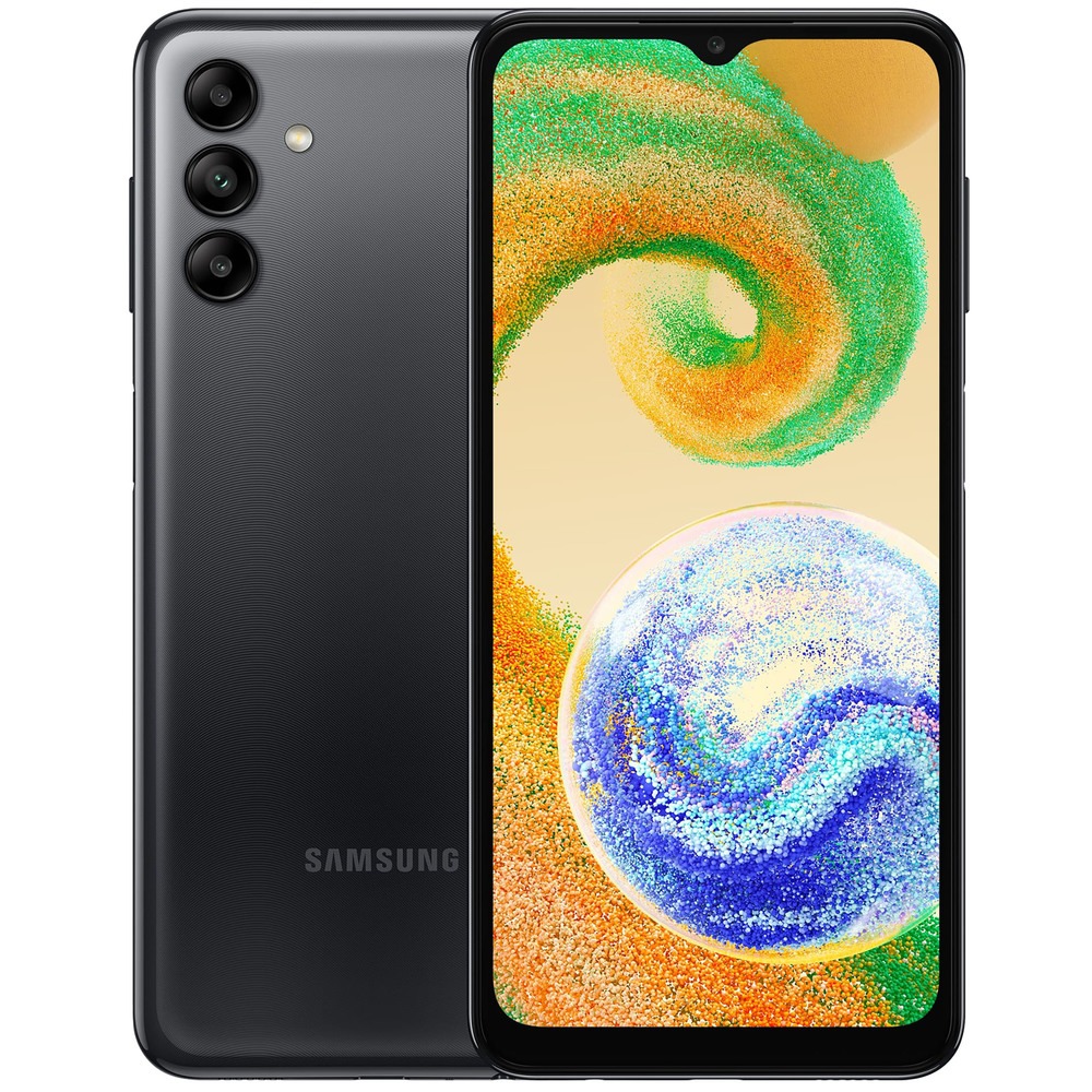 Смартфон Samsung Galaxy A04s 64 ГБ чёрный