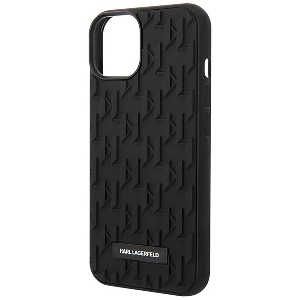 Купить Чехол Karl Lagerfeld 3D Rubber Monogram для iPhone 14, чёрный в  Москве