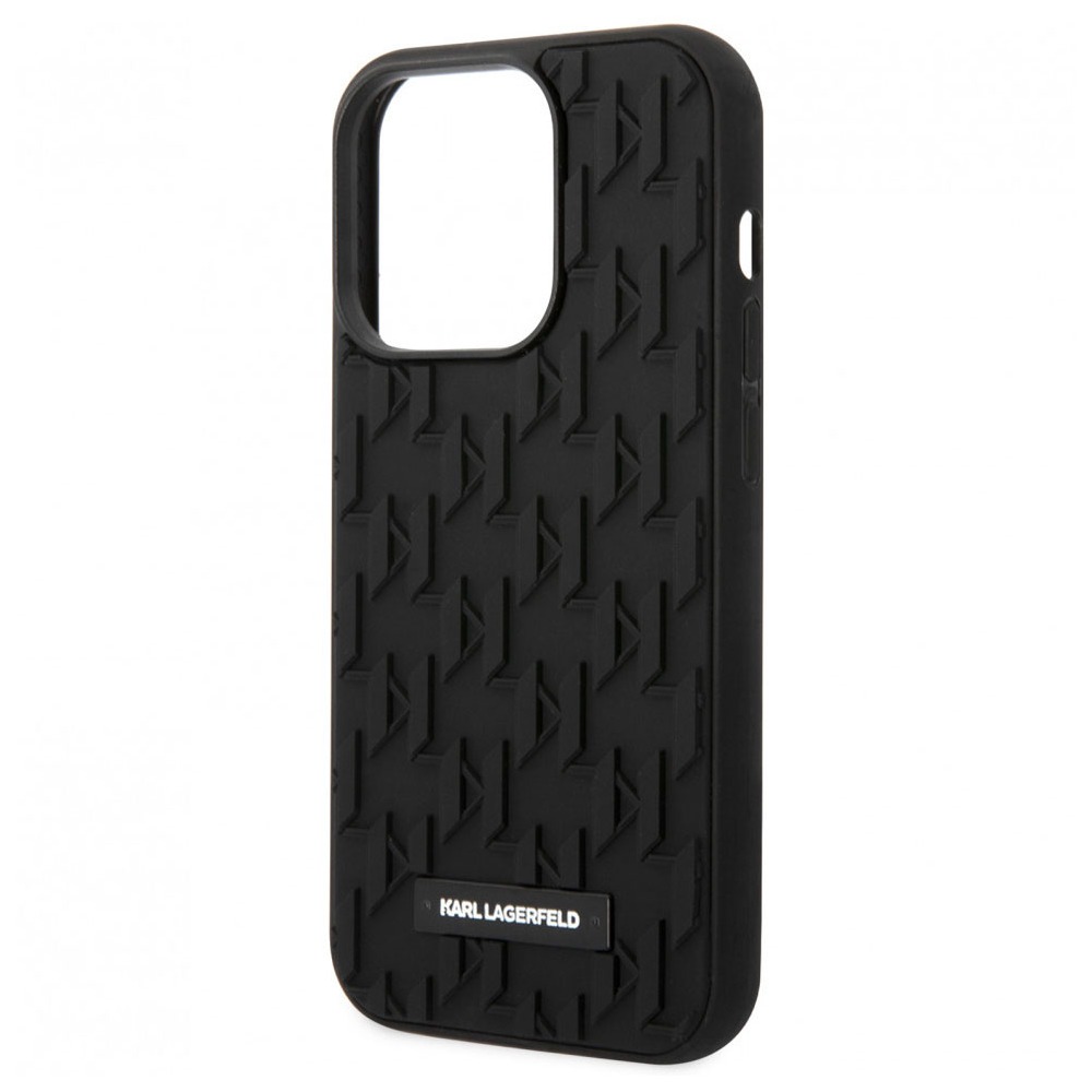 Купить Чехол Karl Lagerfeld 3D Rubber Monogram для iPhone 14 Pro Max,  чёрный в Нижнем Новгороде