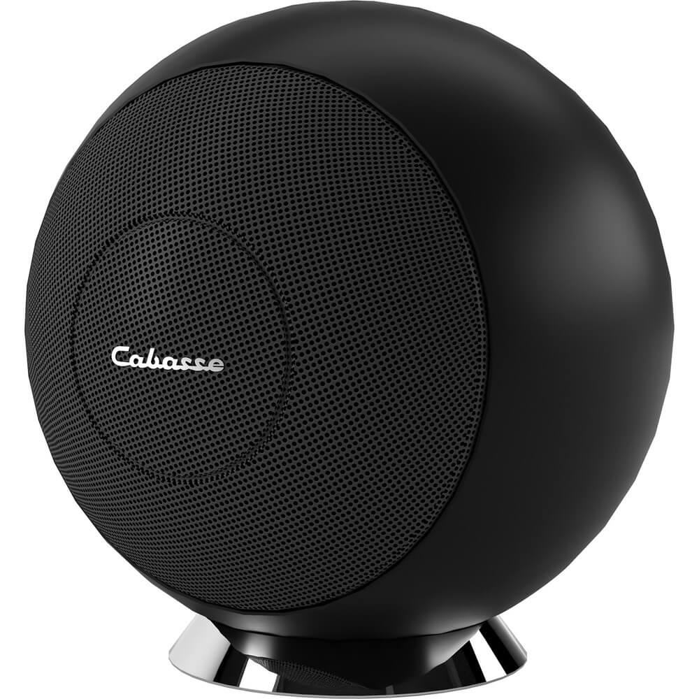 Изображение товара Акустическая система Cabasse Riga 2 On Base Black центральный канал мощность 1000 Вт