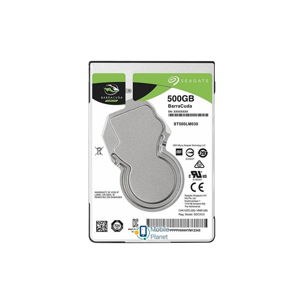 Изображение товара Жесткий диск Seagate 500GB Factory Recertified для ноутбуков и ПК