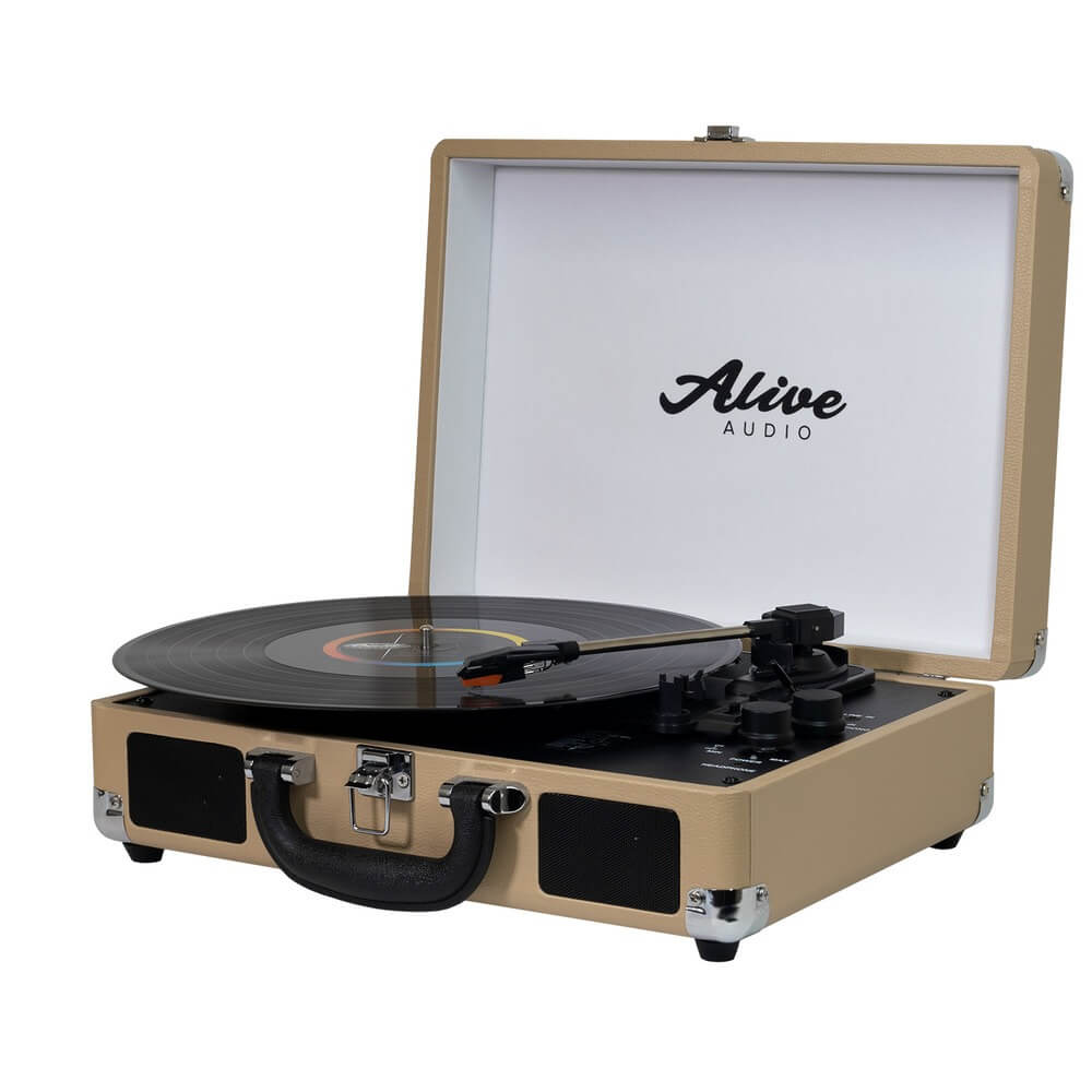 Изображение товара Проигрыватель виниловых пластинок Alive Audio Glam Latte